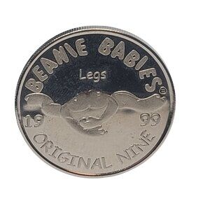 Ty Beanie Babies Official Club "Legs" Original Nine 1999 Collectible Coin